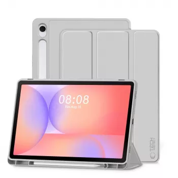 Étui folio Tech-Protect SC Pen pour Samsung Galaxy Tab S9 11.0 / S9 FE / S10 FE / S10 Lite gris
