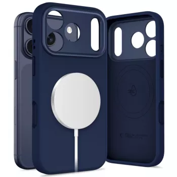 Coque MagSafe Uniq Tech-Protect pour Apple iPhone 17 Pro Max, Deep Blue