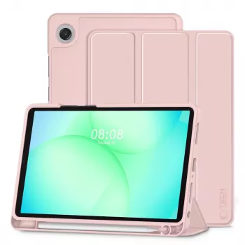 Étui à stylet Tech-Protect SC Pen pour Samsung Galaxy Tab A9+ / A11+ 11.0 X210 / X215 / X216 / X230 / X235 / X236, rose