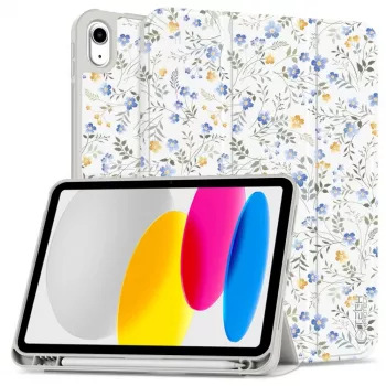 Tech-Protect SC Pen Coque pour iPad 10.9 (10e génération, 2022) / iPad 11 (2025), Floral