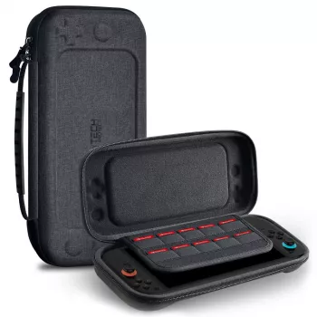 Housse rigide TECH-PROTECT pour Nintendo Switch 2, gris foncé