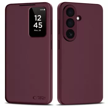 TECH-PROTECT Smart Wallet Coque pour Samsung Galaxy S26+ Plus, Mulberry