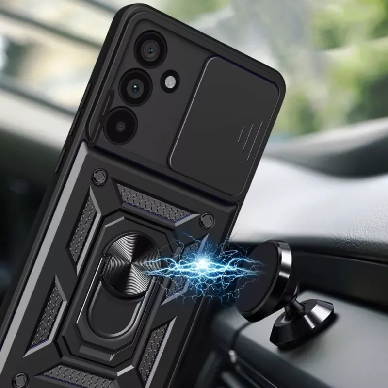 Coque TECH-PROTECT Camshield Pro pour Galaxy A57 5G noire