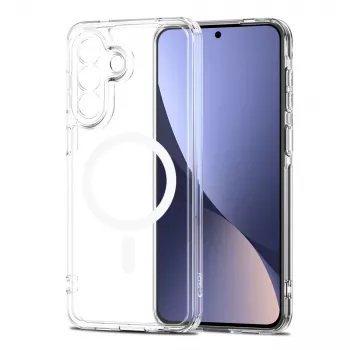 Tech-Protect Flexair Hybrid Coque MagSafe pour Samsung Galaxy A57 5G, transparente