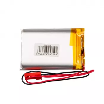Akyga AKY0664 LP103451 Batterie Li-Po 3,7 V 1850 mAh, PCM, JST 2,54 2 broches, 150 mm