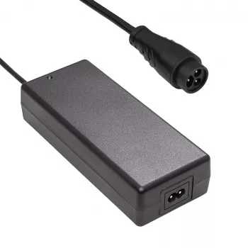 Chargeur Akyga AK-EV-20 pour trottinette électrique, batteries Li-ion 48 V (13S), 54,6 V, 2 A, 109 W, fiche mâle LP16, 1,2 m