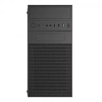 Boîtier PC micro-tour Akyga AK19BK, Micro ATX / Mini ITX, USB-C + USB 3.0 + 2x USB 2.0, sans alimentation, noir