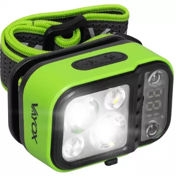Lampe frontale LED rechargeable VAYOX VA0454 220 lumens 800 mAh IPX4 blanc chaud, blanc neutre, rouge