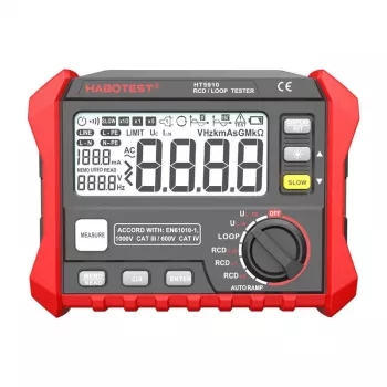 Testeur numérique de DDR et de résistance de boucle Habotest HT5910
