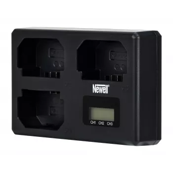 Chargeur triple canal Newell TT-USB-C pour Sony NP-FZ100