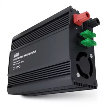 Onduleur Newell à onde sinusoïdale modifiée - 12 V / 230 V, 500 W