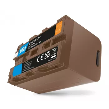 Batterie de remplacement Newell NP-F770 avec USB-C pour Sony