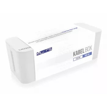 Boîte de rangement pour multiprise MOZOS KBO-LW blanche