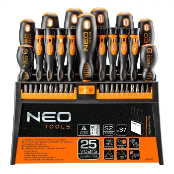 Ensemble de tournevis et d'embouts Neo Tools 37 pièces