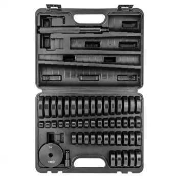 NEO TOOLS Kit for Bearing Placement, Seals and Rubber Fasteners - Set of 51 Pcs