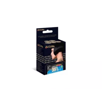 Cartouche d'encre Accura HP n° 351XL (CB338EE) compatible tricolore haute capacité