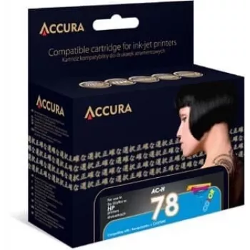 Cartouche d'encre compatible ACCURA HP n° 78 (C6578AE) tricolore