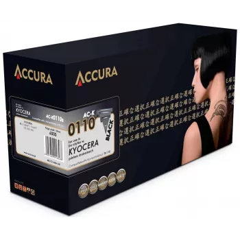 Cartouche de toner compatible ACCURA pour Kyocera TK-110 (noire, 6 000 pages)