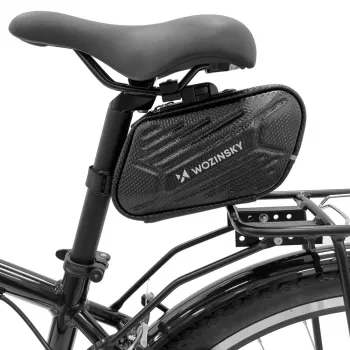 Sacoche de selle pour vélo imperméable Wozinsky 1,5 L noire (WBB27BK)