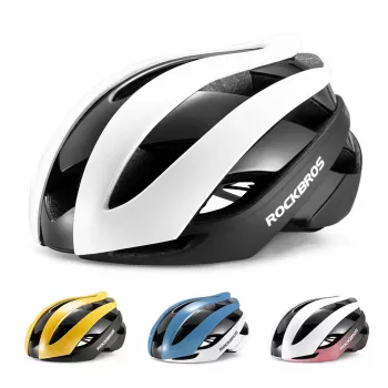 Casque de vélo ROCKBROS 10110004001 taille L - blanc-noir