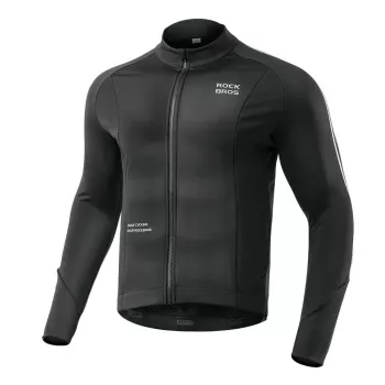 Veste de cyclisme ROCKBROS automne/hiver manches longues XL noir
