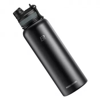 ROCKBROS Gourde de cyclisme isotherme 650 ml noire
