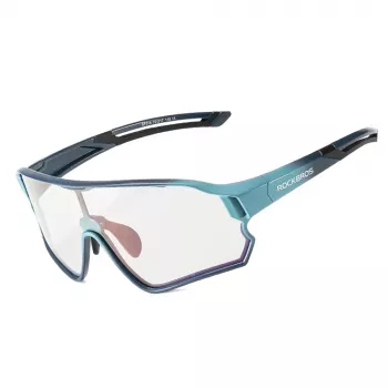 ROCKBROS Polarized Cycling Glasses for Children 8-14 Years - Blue