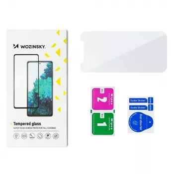 Wozinsky Protecteur d'écran 9H transparent pour Apple iPhone 16 Pro Max