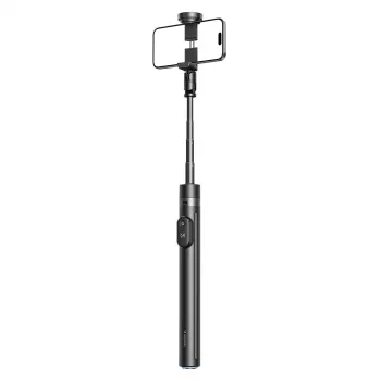 Perche à selfie Premium Wozinsky WRZP1 avec pieds à déploiement automatique, fonction trépied, 1,7 m - noir