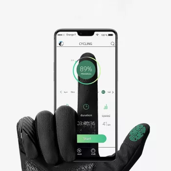 Gants de cyclisme ROCKBROS Full Finger printemps/été/automne XXL noirs