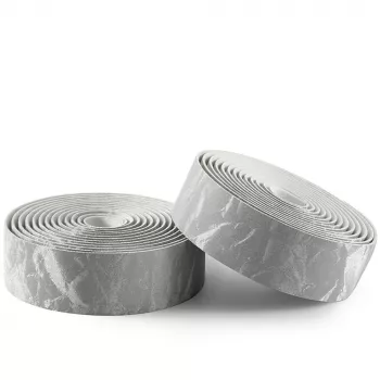 ROCKBROS Ruban de guidon PU velours gris 2100 mm x 30 mm x 2,8 mm