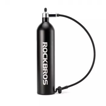 Gonfleur tubeless ROCKBROS réservoir d'air comprimé 1,2L 200 PSI - noir