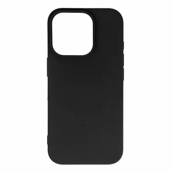HURTEL Housse de protection en silicone liquide pour iPhone 17 Pro Max noir