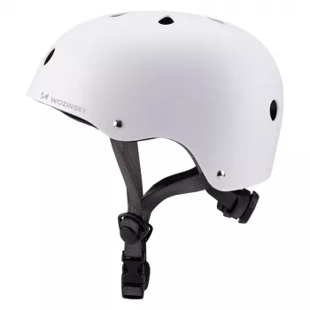 Casque BMX/trottinette WOZINSKY léger 54-58 cm - blanc