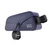 ROCKBROS Bicycle Frame Bag 0.9L Waterproof Magnetic Closure Blue