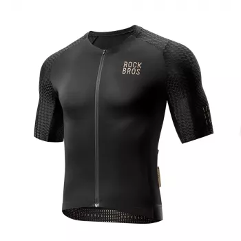 Maillot de cyclisme manches courtes ROCKBROS Diamond M - noir