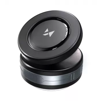 Support de téléphone avec station de charge Qi Wozinsky WUSQ-01, compatible MagSafe - noir