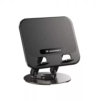 Wozinsky WRS-K75 Support rotatif pour ordinateur portable et tablette - Noir