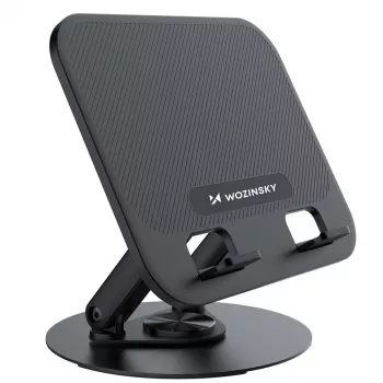 Wozinsky WRS-K75 Support rotatif pour ordinateur portable et tablette - Noir