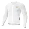 Maillot de cyclisme manches longues ROCKBROS YDCX008 Diamond XXL blanc