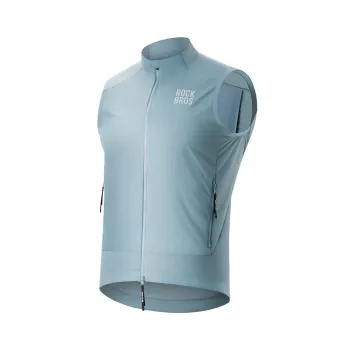 Gilet cycliste coupe-vent ROCKBROS YDMJ003 printemps/automne taille L bleu