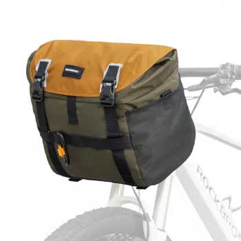 Sacoche de guidon ROCKBROS W019 13,5-24 L vert-orange