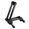 ROCKBROS T30 Folding Bicycle Parking Stand for Front or Rear Wheel, Compatible with 24-27.5 inch and 700C Wheels - Black