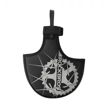 Rockbros D76 Housse de protection de pédalier - Noir/Gris