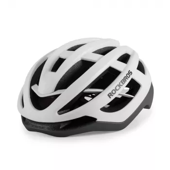 Casque de vélo ROCKBROS HC-58WG-M 55-58 cm blanc-gris
