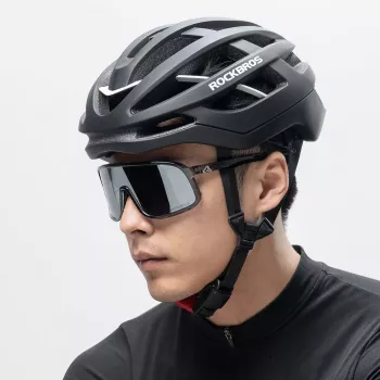 Casque de vélo ROCKBROS HC-58BK-L 58-61 cm noir/gris