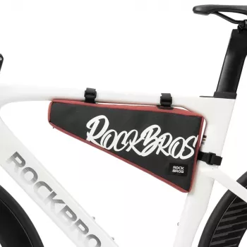 Sacoche de cadre de vélo Rockbros G008 Flash Journey – XL, rouge