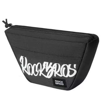 Rockbros G011 Flash Journey Handlebar Bag – Trapezoidal, Black