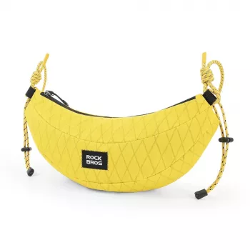 Sacoche banane de guidon/épaule Rockbros H74, jaune