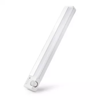 Avide lampe LED sous-meuble avec batterie 2,5W détecteur de mouvement PIR